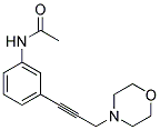 N-[3-(3-MORPHOLINO-1-PROPYNYL)PHENYL]ACETAMIDE CAS#: 885950-22-1