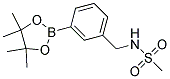 N-[3-(4,4,5,5-TETRAMETHYL-1,3,2-DIOXABOROLAN-2-YL)BENZYL]METHANESULFONAMIDE CAS#: 843646-66-2