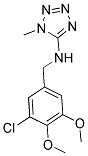 N-(3-CHLORO-4,5-DIMETHOXYBENZYL)-1-METHYL-1H-TETRAZOL-5-AMINE CAS#: 878714-27-3