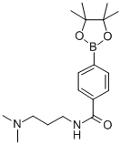 N-(3-DIMETHYLAMINOPROPYL)-4-(4,4,5,5-TETRAMETHYL-1,3,2-DIOXABOROLAN-2-YL)BENZAMIDE CAS#: 832114-10-0