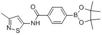 N-(3-METHYL-ISOTHIAZOL-5-YL)-4-(4,4,5,5-TETRAMETHYL-[1,3,2]DIOXABOROLAN-2-YL)-BENZAMIDE CAS#: 864754-51-8