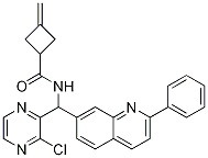 N-((3-chloropyrazin-2-yl)(2-phenylquinolin-7-yl)Methyl)-3-MethylenecyclobutanecarboxaMide CAS#: 867163-52-8
