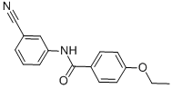 N-(3-cyanophenyl)-4-ethoxybenzamide CAS#: 875052-90-7