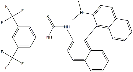 N-[3,5-bis(trifluoroMethyl)phenyl]-N'-[(1R)-2'-(diMethylaMino)[1,1'-binaphthalen]-2-yl]- Thiourea CAS#: 866940-63-8