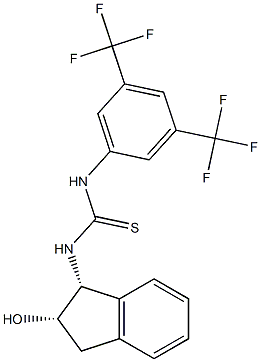 N-[3,5-bis(trifluoroMethyl)phenyl]-N'-[(1R,2S)-2,3-dihydro-2-hydroxy-1H-inden-1-yl]-Thiourea CAS#: 871828-95-4