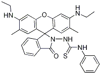 N-[3',6'-Bis(ethylaMino)-2',7'-diMethyl-3-oxospiro[1H-isoindole-1,9'-[9H]xanthen]-2(3H)-yl]-N'-phenylthiourea CAS#: 885481-03-8