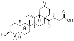 N-[(3beta)-3-Hydroxy-28-oxoolean-12-en-28-yl]-L-alanine CAS#: 851475-40-6