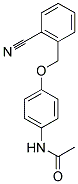 N-(4-[(2-CYANOBENZYL)OXY]PHENYL)ACETAMIDE CAS#: 852386-93-7