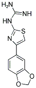 N-(4-BENZO[1,3]DIOXOL-5-YL-THIAZOL-2-YL)-GUANIDINE CAS#: 886497-71-8