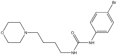 N-(4-Bromophenyl)-N'-[4-(4-morpholinyl)butyl]-urea CAS#: 874449-99-7