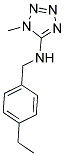 N-(4-ETHYLBENZYL)-1-METHYL-1H-TETRAZOL-5-AMINE CAS#: 878713-88-3