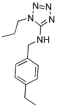N-(4-ETHYLBENZYL)-1-PROPYL-1H-TETRAZOL-5-AMINE CAS#: 876896-29-6