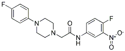 N-(4-FLUORO-3-NITROPHENYL)-2-[4-(4-FLUOROPHENYL)PIPERAZINO]ACETAMIDE CAS#: 882749-29-3