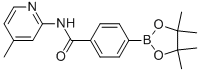 N-(4-METHYL-PYRIDIN-2-YL)-4-(4,4,5,5-TETRAMETHYL-[1,3,2]DIOXABOROLAN-2-YL)-BENZAMIDE CAS#: 864754-46-1