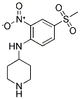 N-[4-(METHYLSULFONYL)-2-NITROPHENYL]PIPERIDIN-4-AMINE CAS#: 883500-35-4