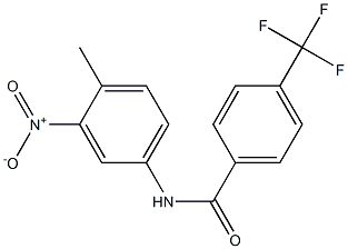N-(4-Methyl-3-nitrophenyl)-4-(trifluoromethyl)benzamide CAS#: 883028-23-7