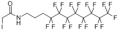 N-(4,4,5,5,6,6,7,7,8,8,9,9,10,10,11,11,11-Heptadecafluoroundecyl)iodoacetamide CAS#: 852527-48-1