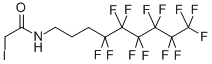 N-(4,4,5,5,6,6,7,7,8,8,9,9,9-Tridecafluorononyl)iodoacetamide CAS#: 852527-50-5