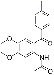 N-[4,5-DIMETHOXY-2-(4-METHYL-BENZOYL)-PHENYL]-ACETAMIDE CAS#: 886493-82-9