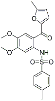 N-[4,5-DIMETHOXY-2-(5-METHYL-FURAN-2-CARBONYL)-PHENYL]-4-METHYL-BENZENESULFONAMIDE CAS#: 886493-76-1