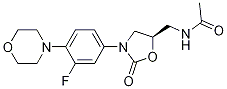 N-[[(5R)-3-[3-Fluoro-4-(4-Morpholinyl)phenyl]-2-oxo-5-oxazolidinyl]Methyl]acetaMide CAS#: 872992-20-6
