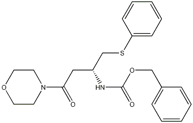 N-Benzyloxycarbonyl-4-[(3R)-3-amino-1-oxo-4-(phenylthio)butyl]morpholine CAS#: 870812-93-4