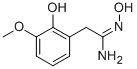 N-HYDROXY-2-(2-HYDROXY-3-METHOXY-PHENYL)-ACETAMIDINE CAS#: 885952-64-7