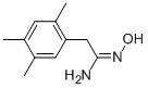 N-HYDROXY-2-(2,4,5-TRIMETHYL-PHENYL)-ACETAMIDINE CAS#: 885952-92-1