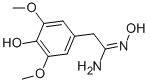 N-HYDROXY-2-(4-HYDROXY-3,5-DIMETHOXY-PHENYL)-ACETAMIDINE CAS#: 885967-53-3