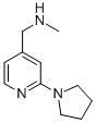 N-METHYL-1-(2-PYRROLIDIN-1-YLPYRIDIN-4-YL)METHYLAMINE 95 CAS#: 879896-59-0