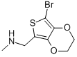 N-METHYL-5-(AMINOMETHYL)-7-BROMO-2,3-DIHYDROTHIENO[3,4-B][1,4]DIOXINE 97 CAS#: 886851-54-3