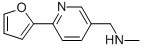 N-METHYL-[6-(2-FURYL)PYRID-3-YL]METHYLAMINE CAS#: 886851-44-1