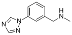N-METHYL-N-[3-(1H-1,2,4-TRIAZOL-1-YL)BENZYL]AMINE CAS#: 879896-43-2