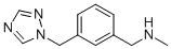 N-METHYL-N-[3-(1H-1,2,4-TRIAZOL-1-YLMETHYL)BENZYL]AMINE CAS#: 876316-32-4