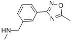 N-METHYL-N-[3-(5-METHYL-1,2,4-OXADIAZOL-3-YL)BENZYL]AMINE CAS#: 852180-71-3