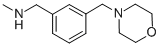 N-METHYL-N-[3-(MORPHOLIN-4-YLMETHYL)BENZYL]AMINE CAS#: 857283-92-2