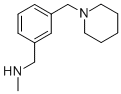 N-METHYL-N-[3-(PIPERIDIN-1-YLMETHYL)BENZYL]AMINE CAS#: 868755-58-2