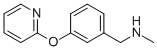 N-METHYL-N-[3-(PYRIDIN-2-YLOXY)BENZYL]AMINE CAS#: 871825-60-4