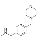 N-METHYL-N-[4-[(4-METHYLPIPERAZIN-1-YL)METHYL]BENZYL]AMINE CAS#: 859850-93-4