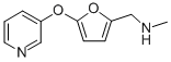 N-METHYL-N-[[5-(PYRIDIN-3-YLOXY)-2-FURYL]METHYL]AMINE CAS#: 859850-77-4