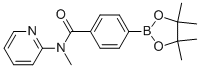 N-METHYL-N-PYRIDIN-2-YL-4-(4,4,5,5-TETRAMETHYL-[1,3,2]DIOXABOROLAN-2-YL)-BENZAMIDE CAS#: 864759-39-7