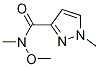 N-Methoxy-N,1-diMethyl-1H-pyrazole-3-carboxaMide CAS#: 875553-40-5