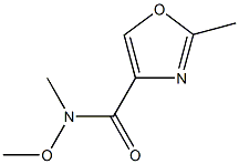 N-Methoxy-N,2-dimethyl-oxazole-4-carboxamide CAS#: 875553-59-6