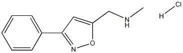 N-Methyl-3-phenyl-5-isoxazolemethanaminehydrochloride CAS#: 852227-84-0