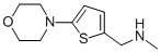 N-Methyl-N-[(5-morpholin-4-ylthien-2-yl)methyl]amine CAS#: 879896-62-5