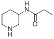 N-PIPERIDIN-3-YL-PROPIONAMIDE CAS#: 886504-11-6