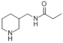 N-PIPERIDIN-3-YLMETHYL-PROPIONAMIDE CAS#: 886507-05-7