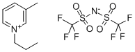 N-PROPYL-3-METHYLPYRIDINIUM BIS(TRIFLUOROMETHYLSULFONYL)IMIDE, 99% [PMPIM] CAS#: 817575-06-7