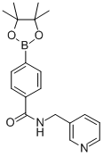 N-PYRIDIN-3-YLMETHYL-4-(4,4,5,5-TETRAMETHYL-[1,3,2]DIOXABOROLAN-2-YL)-BENZAMIDE CAS#: 864754-24-5