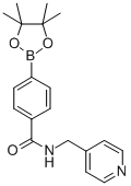 N-PYRIDIN-4-YLMETHYL-4-(4,4,5,5-TETRAMETHYL-[1,3,2]DIOXABOROLAN-2-YL)-BENZAMIDE CAS#: 864754-25-6